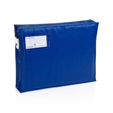 Mail Bag with Gusset ZG2 Blue T2 Front